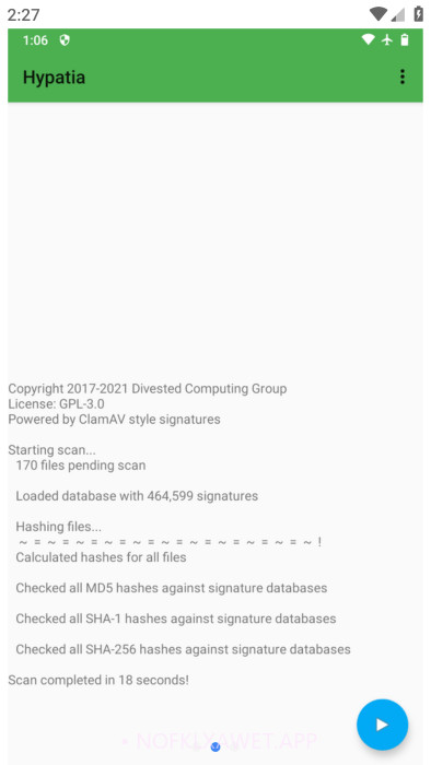 开源杀毒v3.7截图