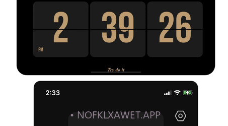 翻转时钟v1.10截图