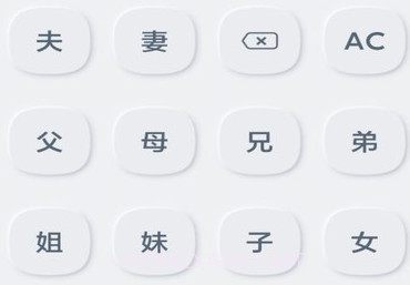 亲戚关系计算器v1.0.8截图