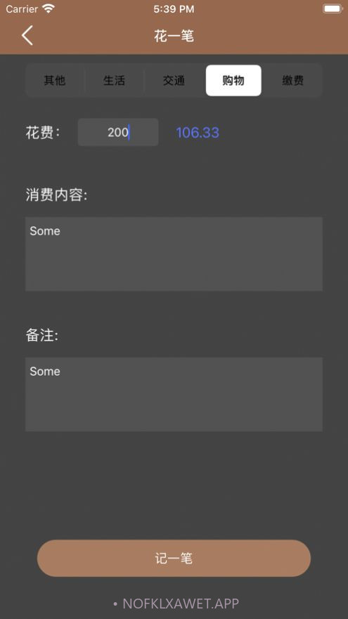 吉光存钱1.0.5截图