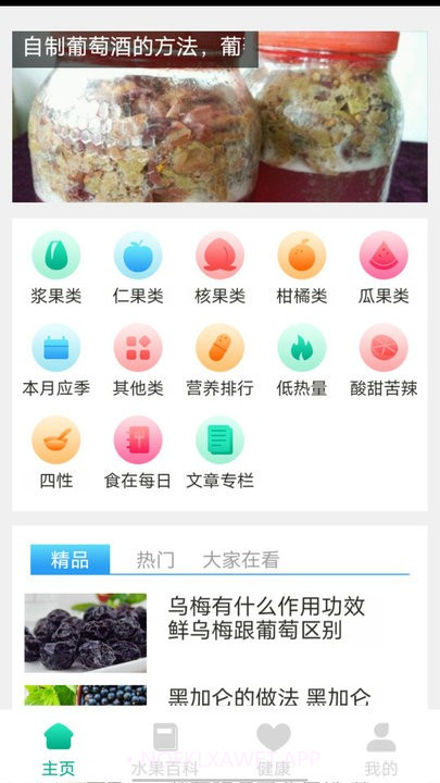 口袋水果知识科普v0.5截图